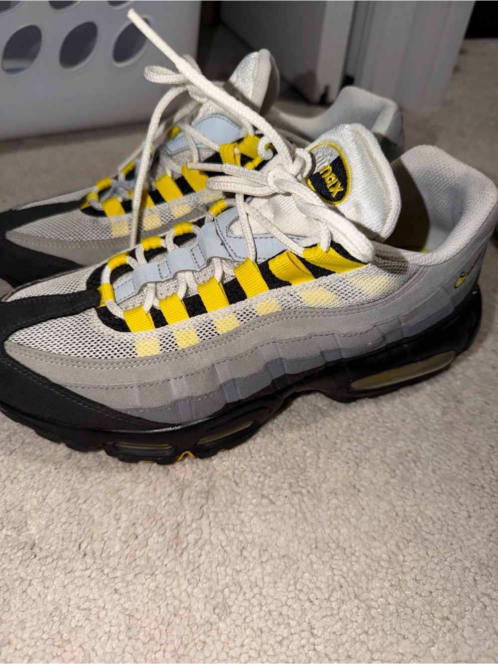 Men's air max 97 Grey and Yellow Athletic Sneakers